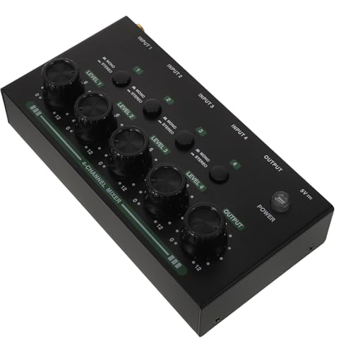Mini table de mixage pour micro et guitare basse afin de réussir vos flux audio