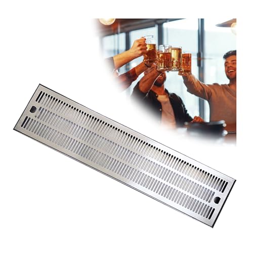 Bac à égouttoir en acier inoxydable durable de 80 cm pour bar