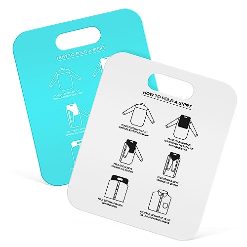 2pcs Lazy Folding Board Sweater Folding Board Pants Folder Laundry Folder Laundry Folding Shirt Folder Board Costume Shirt Folder Folding Board pp Clothes Clothing