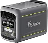 FOSSiBOT F1800 Centrale Elettrica Portatile 1800W, 1024Wh Generatore solare LiFePO4, USB-C 100W, Ricarica rapida 0-80% in 45 min, per Casa, Viaggi e Campeggio