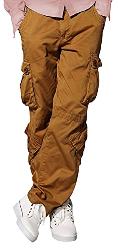 Skylinewears Men’s Wild Cargo Pants - Tactical Military Combat Pants, Lightweight 8-Pocket Outdoor Work Trousers