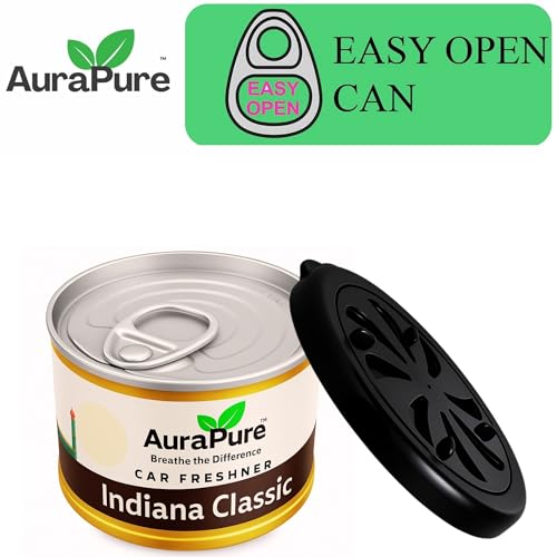 Image of Indiana Classic Gel Car Air Freshener | Long-Lasting Premium Gel | Car Dashboard Interior Perfume | Air Purifier Deodorizer | AP-INCLASSIC-100G Strong Scent for Car Cabin & AC Vent Freshness
