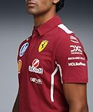 PUMA Scuderia Ferrari F1 Polo del Equipo 2025 - Rojo - Talla L