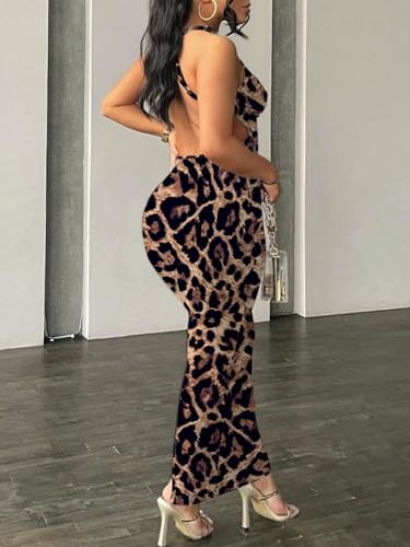 Image of Nimsruc Women Summer Sexy Bodycon Maxi Dress Casual Long Dresses