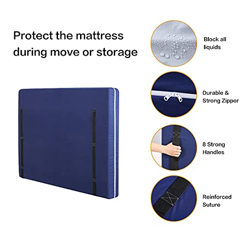 Bedecor REUSABLE MATTRESS BAG Cover For Moving Or Storage,Dustproof Waterproof Heavy Duty Mattress Protector thumb #1