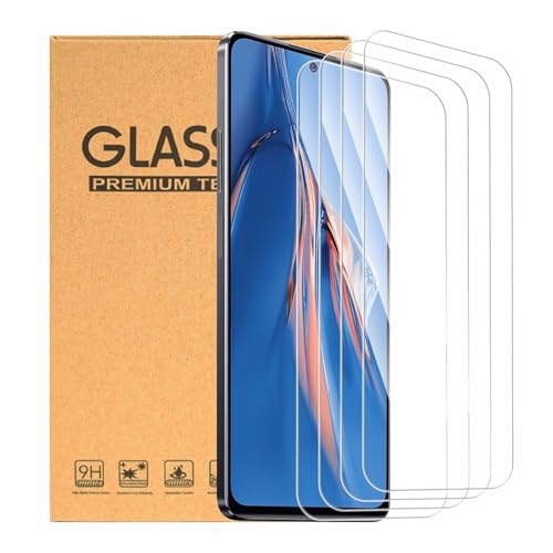 ESACMOT 4 �p�b�N �����ޗ� Redmi Note 11E Pro (6.67 �C���`) �Ƃ̌݊������� ��ʕی�t�B���� - 9H�d�x HD�N���A �w��h�~ �ی�t�B����