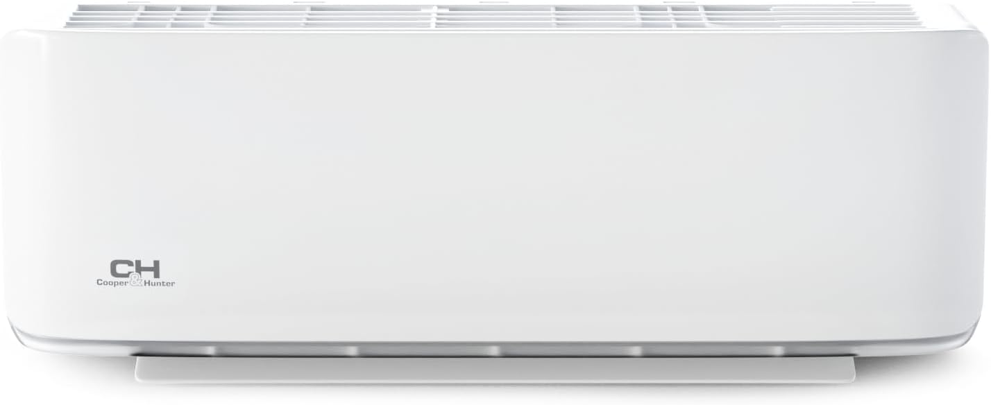 Cooper & Hunter 55,000 BTU 2-Zone Ductless Mini Split Air Conditioner & Heat Pump – 24K+24K Wall Mount Air Handlers – 21.3 SEER2 – 16FT Installation Kits – 230V