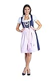 Unser Model ist 1,76 m groß und trägt das Dirndl in Größe 38