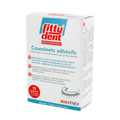 Fittydent Coussinets Adhésifs x 15