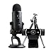 Produktbild Logitech Pro Streamer Pack mit Blue Yeti USB-Mikrofon C922 Pro HD Webcam - Schwarz