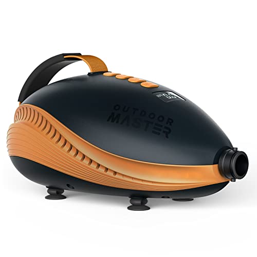 OutdoorMaster High Pressure SUP Air Pump - 12V DC Car Connector for Inflatable Stand Up Paddle Boards