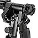 MDT CKYE-POD Gen 3 Double Pull Bipod, ARCA/Pick Throw Lever Head, Black, Anodized Aluminum, Spiked Feet (114150-BLK)
