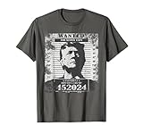 Funny Distressed Donald Trump Mug Shot August Tee
