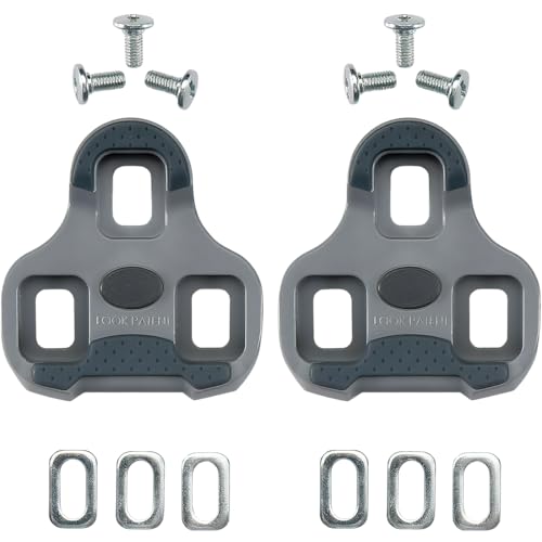 EIHI 4,5 grados Calas Tacos de Bicicleta para MTB Spinning Juego de Calas Carretera Calas para Pedales Compatibles, calas carretera, calas mtb