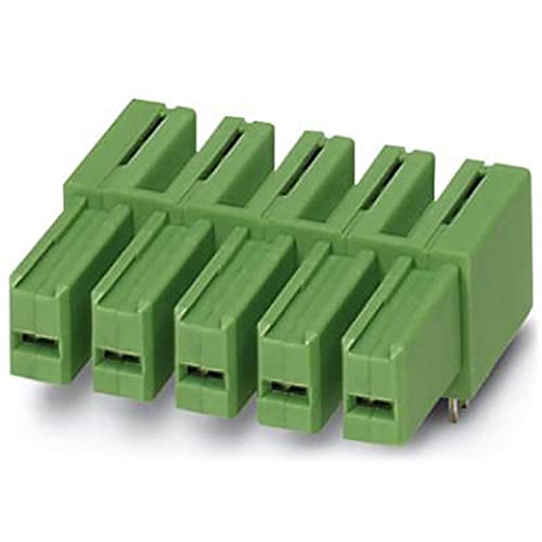 PHOENIX CONTACT MCV 1,5/7-G-3,81 AU P26 THR Leiterplattengrundleiste,8 A, 160 V, 1,5mm² Nennquerschnitt,7 Anzahl der Potenziale,MCV 1,5/..-G Artikelfamilie,3,81mm Rastermaß,2,6mm Pinlänge, 50 Stück