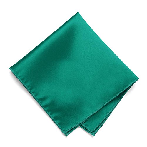 Image of tiemart Solid Color Pocket Squares for Men | For Suits, Perfect for Wedding Parties, 12 x 12 inch / 30 x 30 cm