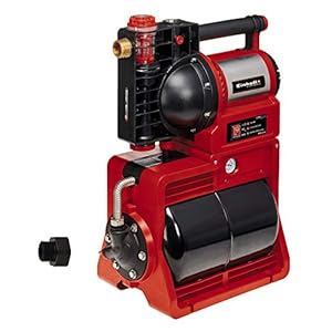 Einhell Hauswasserwerk GE-WW 1246 N FS (1.200 Watt, 4600 L/h max. Fördermenge, Flow-Sensor inkl. LED-Anzeige, Schmutz-/Saug-/ Wasserfüllanzeige, Frostschutz, Trockenlaufsicherung, 20 l Tank)