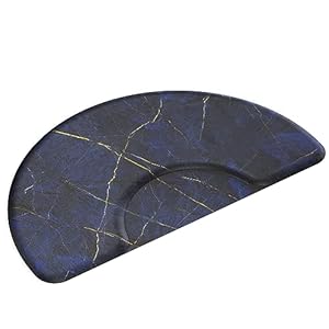 Barber Standing Mat Anti Fatigue 3’x5’x5/8’’ Thick, Salon Chair Floor Mat for Hairstylist Barbershop Hairdressing Beauty Spa Esthetician Supplies