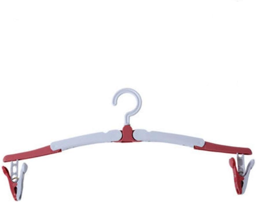 JSEIAJB Travel Clothes Rack Hanger Portable Folding Multifunction Stretch Drying Home Wardrobe Storage Hot(White-Dinosaur Doodle4)