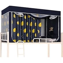 Moulen Dustproof Canopy, Bed Tent, Dream Tent, Single Sleeping Privacy Space, Mosquito, Breathable, Portable Princess Awning, Double Size Frame Curtain, Cabin Bed Canopy and Curtain, A,75"L x 35"W x 43"H