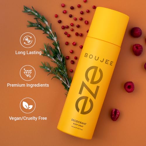 Image of Eze Perfume Boujee Deodorant Spray - 150ml | All Day Freshness With Luxurious Fragrance | A Masculine Scent Blend | Perfect for Work, Events & Special Occasions