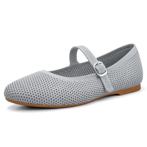 Image of Tanamo Ballet Flats for Women, Soft Knit, Work Travel Everyday Shoes