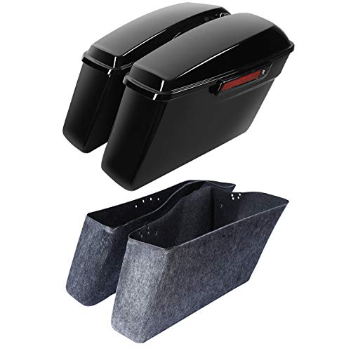 Alforjas duras XMT-MOTO compatibles Harley Touring miniatura 1
