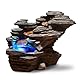 Zen’Light SCFR132 Stein-Brunnen, Natur, braun, 38 x 19 x 25 cm
