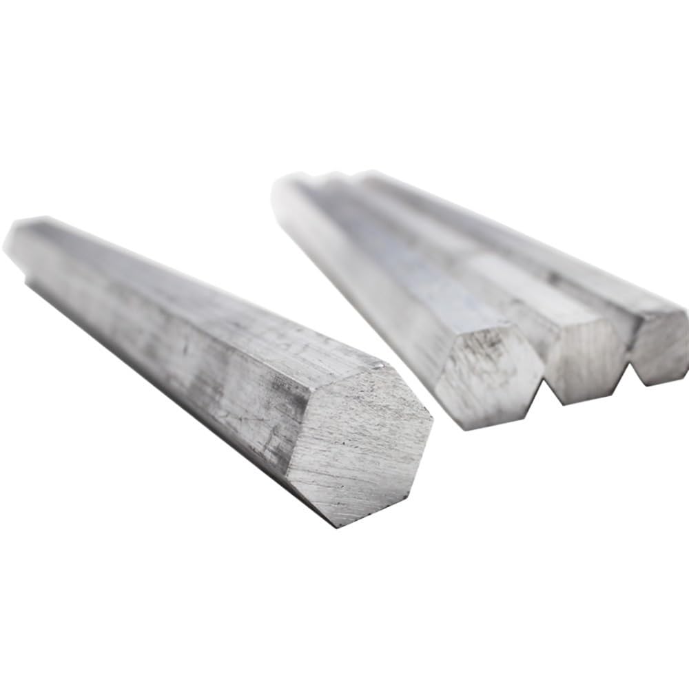 Perfil Plano de Aluminio, Varilla Hexagonal De Aluminio 100mm Longitud 8-60mm(60mm)