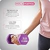 HolaHatha Neoprene Dumbbell Weights Set with Rack, Home Gym Equipment, 76 Lbs, Multicolor - Portable Weighted Exercise Dumbbells for Fitness, Training, and Lifting Workouts #4