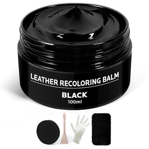 FAVIRZCE Leather Recoloring Balm for Couch, Car Seats, Shoes