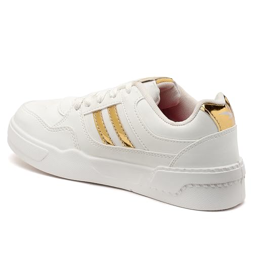 Image of ASIAN Women PARADISE-12 Casual Mid Top Sneakers,Stylish and Trendy Shoes with Laces for Women and Girls