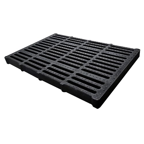 Éviter l'eau stagnante avec le couvercle de vidange extérieur noir de 50x35cm