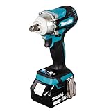 Makita DTW300TX2 18V Li-ion LXT Brushless Impact Driver Complete with 2 x 5.0 Ah Batteries and Charger Supplied in a Tradesman's Holdall