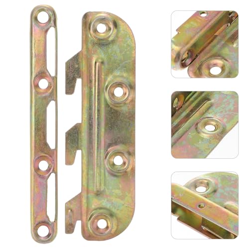 Supports de tête de lit VALICLUD anti-jeu, lot de 4 fixations solides pour meubles de lit - 5