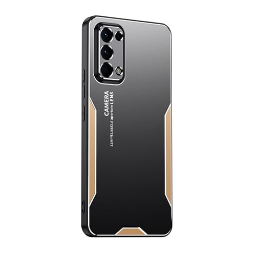 Phone Case Compatible with Oppo Reno5 5G [Back Panel + TPU] Camera Protection Drop-Proof Phone Cover Jin