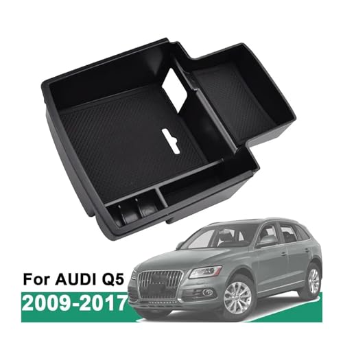 Boîte de rangement pour console centrale plastique robuste Audi Q5 - 2
