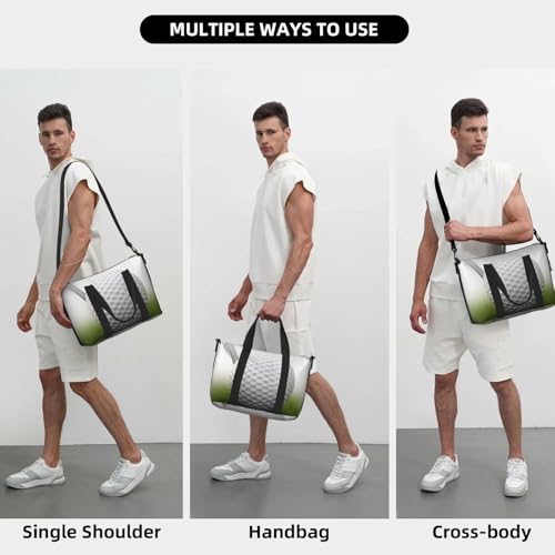 Sac de sport polyvalent de la salle de fitness aux greens de golf avec élégance - 7