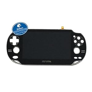 Rinbers® BLACK LCD Screen Display Touch Panel Glass Digitizer Assembly with Frame Combo Replacement for Playstation PS…