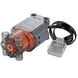 Servo Motor Power Function,APKLVSR L-Motor,Elektrisch Spielzeug Motor Kompatibel mit Technologie Serie, für Technik Ferngesteuertes Elektro Baustein Modellserien