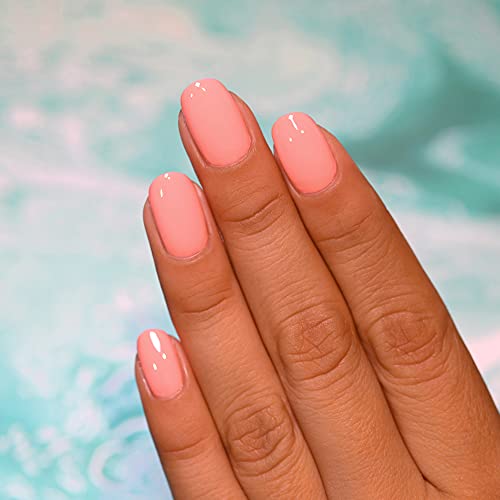 Image of ILNP Hailey - Soft Hibiscus Pink Holographic Nail Polish