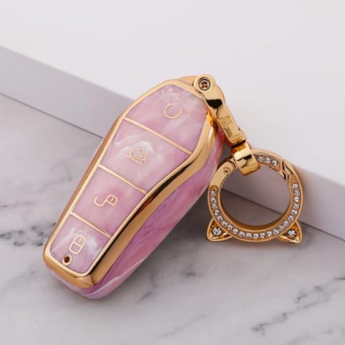 Accesorios para automóviles: funda de llaves BYD Qin Plus elegante 3