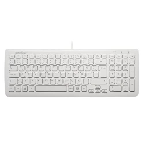 Perixx PERIBOARD-208W Wired Chiclet Keyboard con