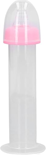 Miniatura 9 de Extractor de leche manual, pequeño portátil manual para atrapar leche materna, bombas de alimentación para bebés, tipo jeringa de escala