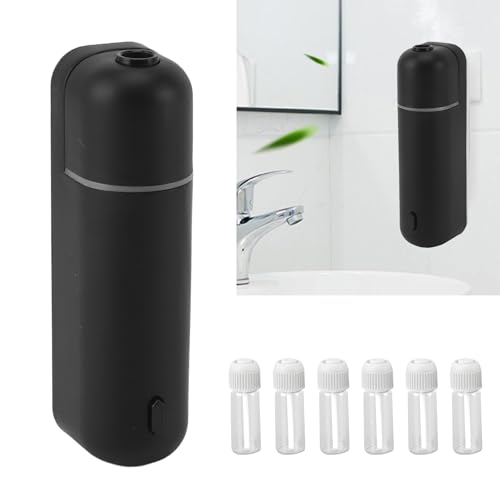 Difusor aromático eléctrico Yunseity 5ml Negro portátil miniatura 2