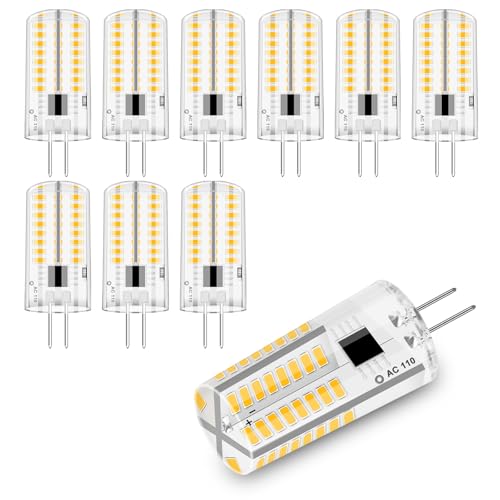 TRIJZHOU G4 LED d 120V G4 oCsx[Xd G4 3W F 3000K p30W G4nQd LrlbgCg V[OCg EH[Cg pbNCg 10pbN