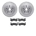 Dynamic Friction Company Front Brake Rotors with 5000 Advanced Brake Pads 6502-39033