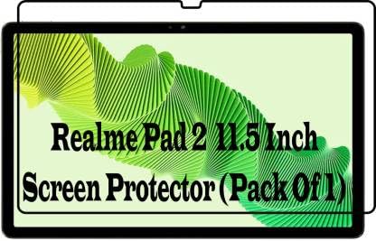COVERLINE Realme Pad 2 (11.5inch) Screen Guard [Anti-ScratchProof, Anti-Glare] Full Coverage Edge To Edge Tempered Glass Screen Protector [PACK 0F 1] (B0CDWM73JM) Amazon Price History, Amazon Price Tracker