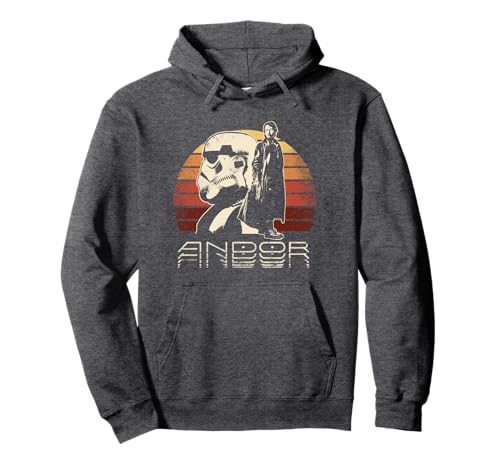 Sweat à capuche Star Wars Andor aux finitions soignées et imprimé graphique durable