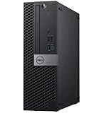 Dell Optiplex 5060/7060 SFF PC - Intel Core i7 8th Gen (6 Cores Upto 4.60Ghz), 16GB DDR4 RAM, 256GB NVMe SSD Storage, 300Mbps USB WiFi, Windows 11 Pro Operating System (Renewed)